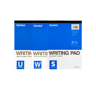 KOKUYO国誉草稿本gambol拍纸本B5笔记本横线空白本上翻本子学生用数学考研草稿纸演草纸白纸本