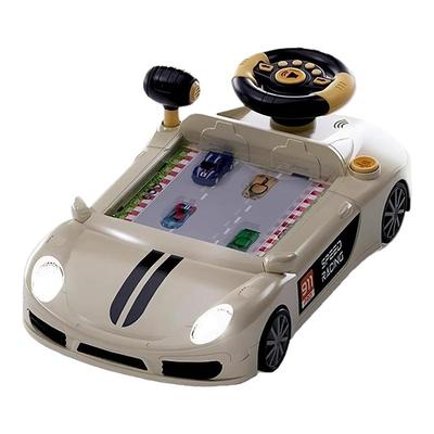 儿童赛车大冒险多功能方向盘驾驶游戏机益智早教玩具3岁新年礼物6