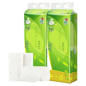 心相印卷纸无芯茶语卫生纸家用实惠装大卷厕纸巾4层加厚心心相印