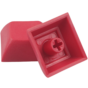 DSA键帽1x 1倍无刻PBT 机械键盘键帽矮球帽透光 彩色黑色白色粉色