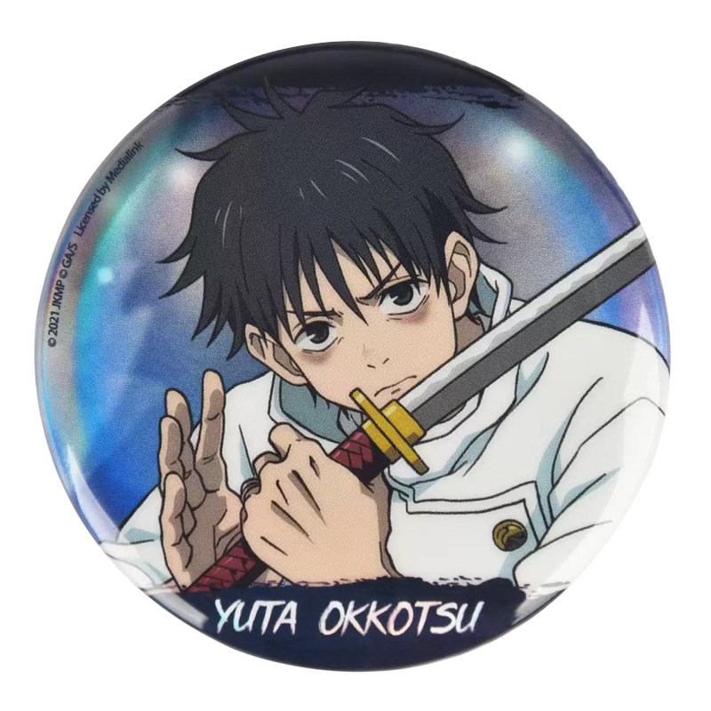 暴蒙正版官谷咒术回战漏银细闪徽章吧唧夏油杰五条悟吧唧