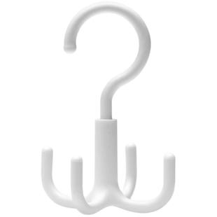 旋转挂钩包包皮带领带围巾丝巾衣柜四爪挂钩收纳架出租房家挂门后