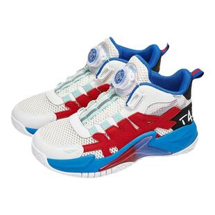 泰兰尼斯kids春秋新款男童鞋旋钮运动鞋本命年防滑儿童鞋篮球鞋子