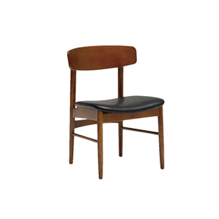 现货Karimoku60经典复古Tchair现代简约实木餐椅书桌椅梳妆椅
