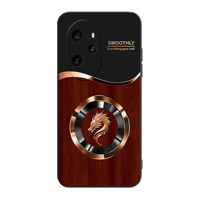 皑晨适用于华为荣耀100pro手机壳化为荣誉1o0pro木纹HONORL00pro。保护套100pro软maa-an10撞色MAA-AN10男款