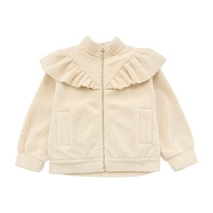 ILOVEJ韩国童装甜美摇粒绒外套女童早秋装休闲夹克/JUEOU09