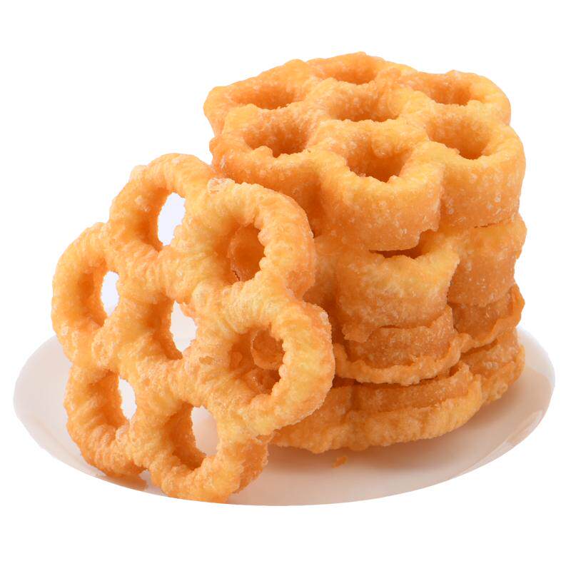 潮汕特产土碳梅花酥饼童年零食小吃炉窗土炭 儿时圆圈网红蜂窝煤