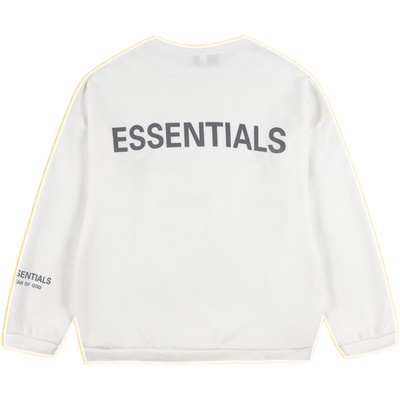 反光高街宽松卫衣圆领套头