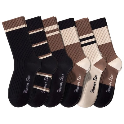 回力袜子女款秋冬季百搭防臭棉袜