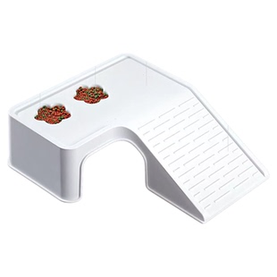 乌龟晒台爬台休息台养龟缸造景一体过滤龟箱爬坡爬梯晒灯躲避别墅