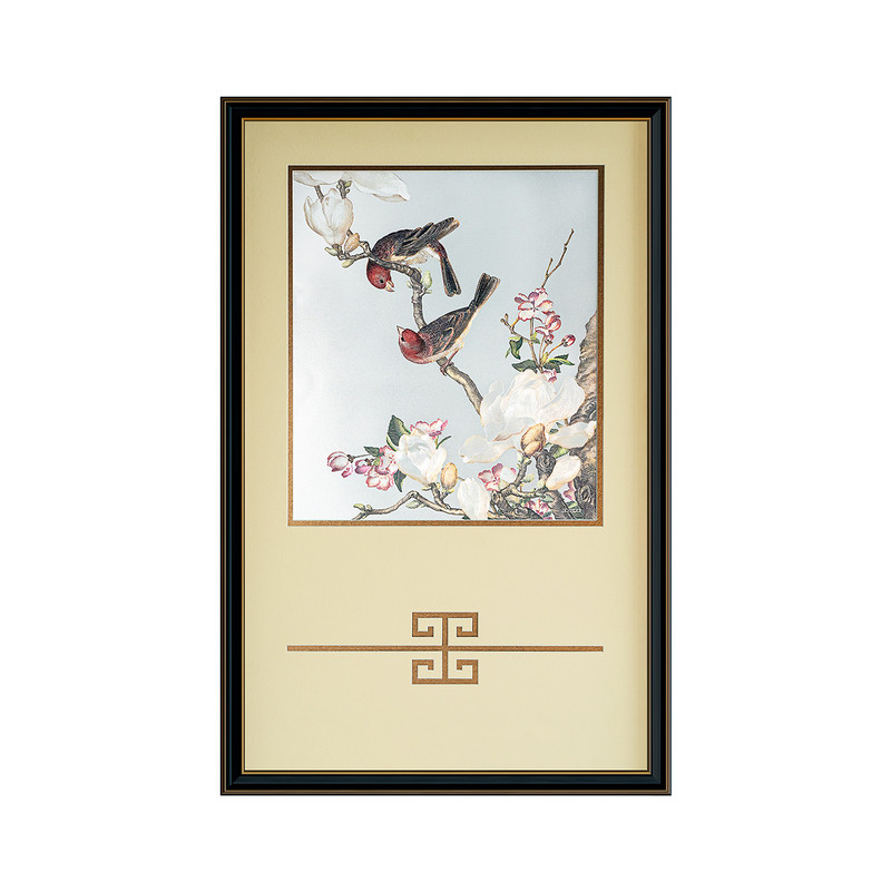 皇城工坊非遗微雕银雕画礼品收藏