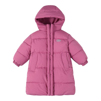 儿童连帽羽绒棉服新款2025加绒