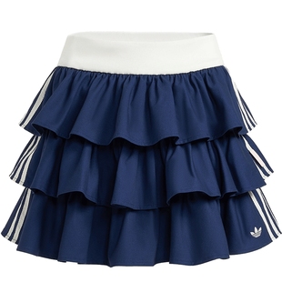 adidas阿迪达斯三叶草女子W LAYER运动休闲半身裙KE6655