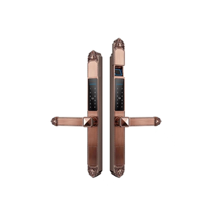 锁品汇庭院门防水指纹锁户外防雨双面密码锁别墅院子门室外智能锁