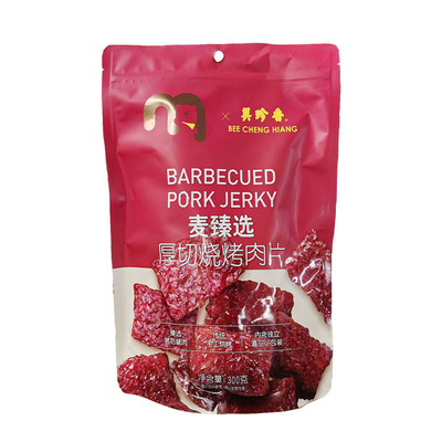 厚切烧烤猪肉脯福建零食麦臻选