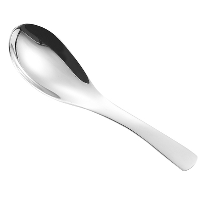短柄304不锈钢勺子伯爵勺