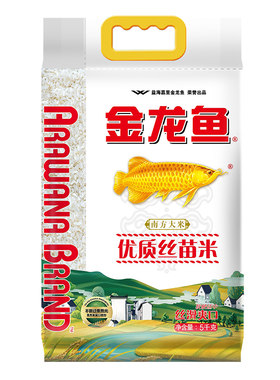 金龙鱼优质丝苗米5KG家庭装