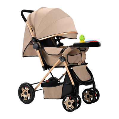 双向婴儿推车可坐可躺可折叠轻便