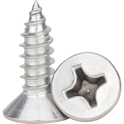 304自攻尖尾螺钉沉头十字M6M8厘