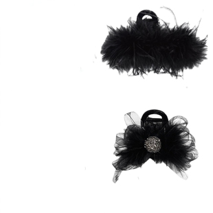 羽毛抓夹女大号毛毛鲨鱼夹高级感夹子头饰2025新款发夹后脑勺发饰