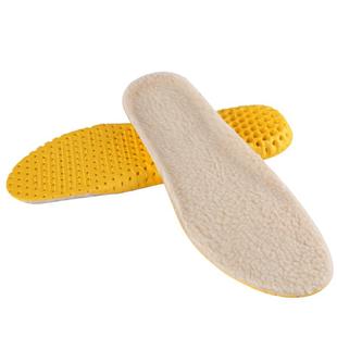 3双 毛绒保暖鞋垫加绒加厚冬季运动鞋垫吸汗透气减震男女保暖鞋垫