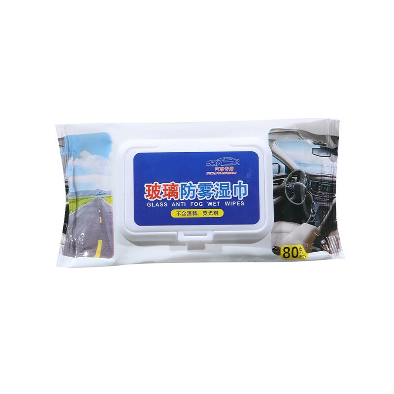 玻璃防雨防雾湿巾汽车清洁湿巾纸