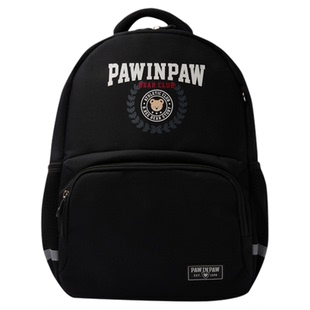 PawinPaw卡通小熊童装25年秋冬新款男童减负防泼水双肩包书包
