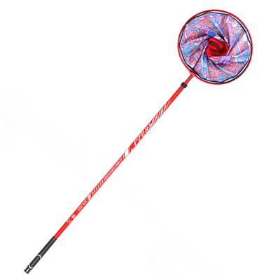 钓之界超轻便携可伸缩碳素抄网杆