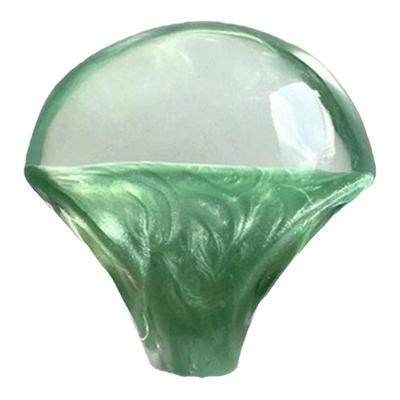 超时髦！自带细粉透明树脂戒指