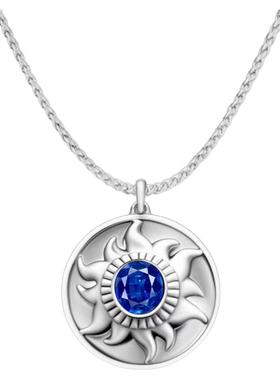 NG田栩宁同款太阳花吊坠项链配饰