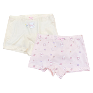 阿宝托比内裤女童平角抑菌四角裤纯棉莫代尔三角短裤女款儿童内裤