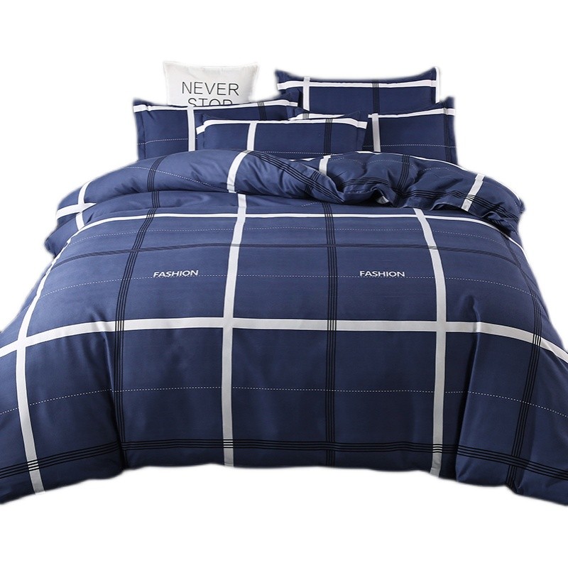 清仓四件套100纯棉全棉床上用品床单被套1.8米双人被罩床上4件套