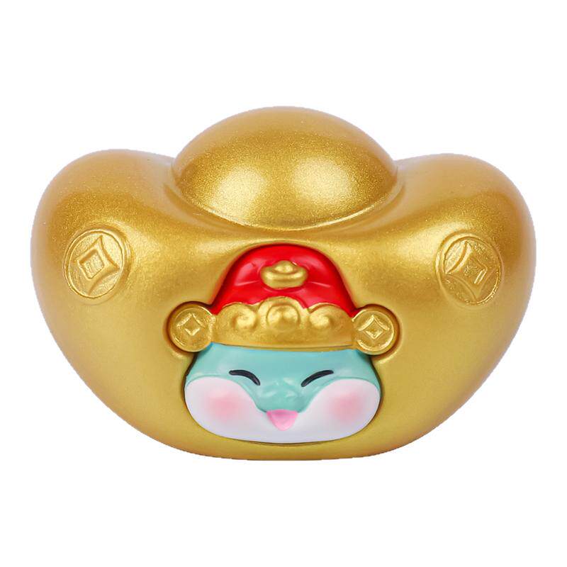 生肖元宝树脂摆件汽车桌面小装饰