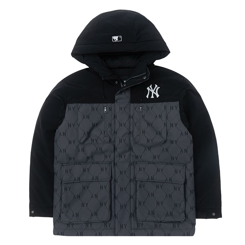 【自营】MLB羽绒服新款男女装简约运动服户外休闲外套3ADJM0156