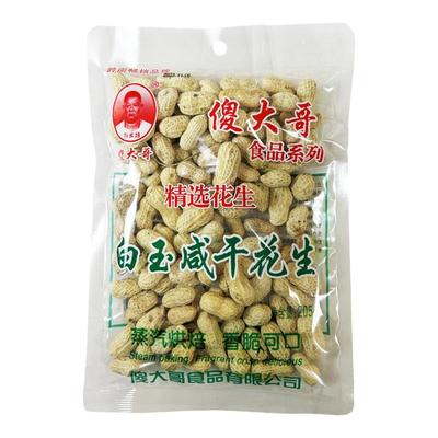 傻大哥白玉咸干味花生188g袋装