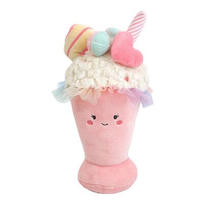 monami害羞俏皮奶昔毛绒食物玩偶