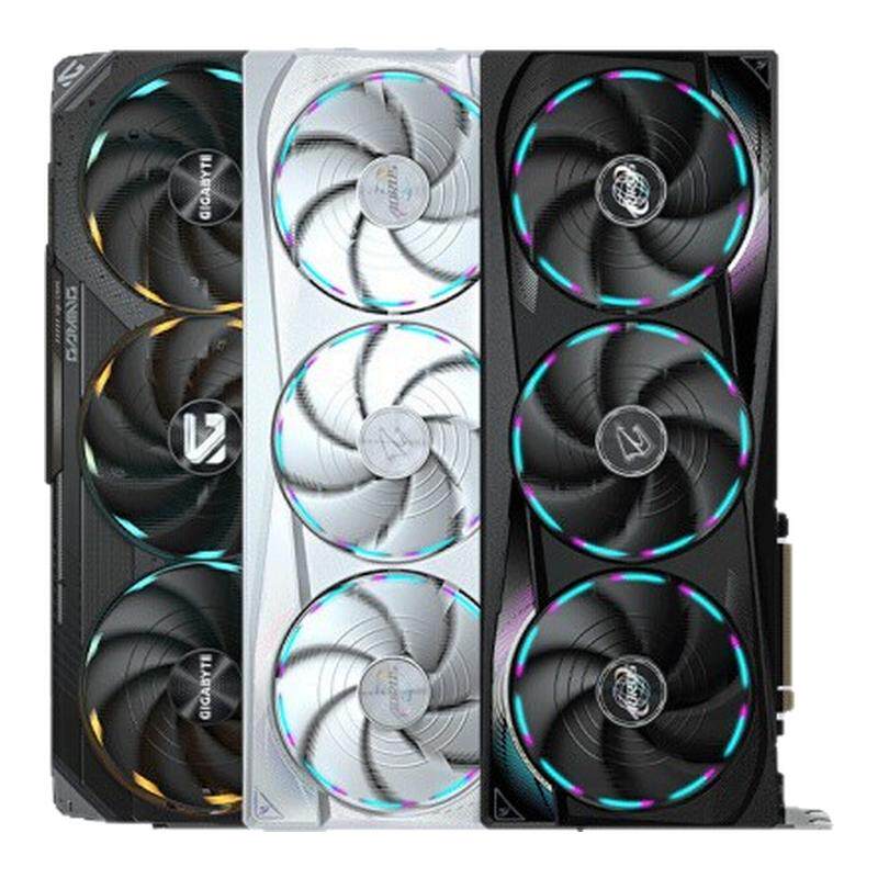 技嘉RTX5080显卡16G显卡风魔鹰雪鹰超级雕英伟达国补显卡