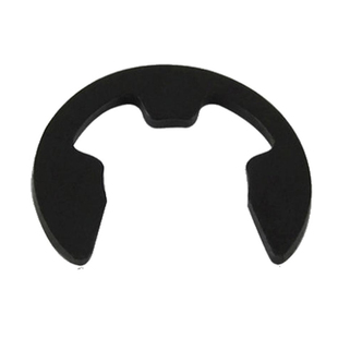 卡簧e型挡圈304不锈钢开口卡扣黑色卡环M1.2M2.5M3M4M5M6M8M10M15