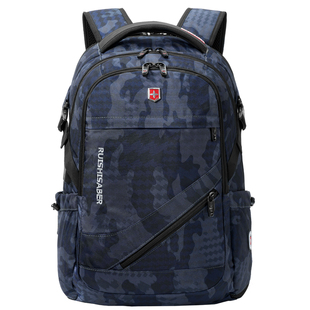 瑞士军士刀双肩包男2023年新款大容量防水电脑背包高初中学生书包