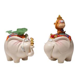 铜师傅欢喜小将封侯拜相吉祥如意潮玩艺术品创意礼物玩具桌面手办