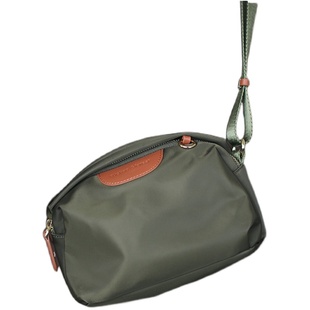 布谷森林女士新款牛津布包通勤斜挎包尼龙配牛皮休闲单肩包女B497