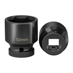 3/4寸风炮六角套筒 重型加厚套头气动六角扳手电动中型套铜工具mm