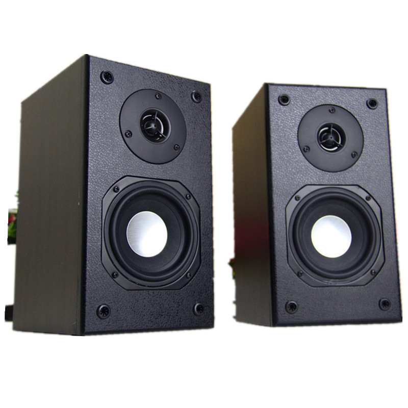 安桥大功率低音炮6.5寸喇叭木质无源音箱家用超重低音炮家庭影院