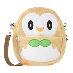 日本宝可梦神奇宝贝周边正版木木枭卡包单肩包斜挎包女生小包包