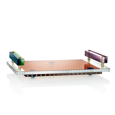 丹麦玻璃托盘摆件全球奢品正品