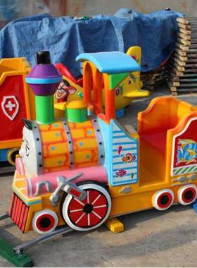 户外亲子观光小火车游乐设备景区游览无动力载客电动无轨火车批发