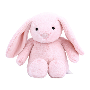 McHugs兔子玩偶可定制绣字小兔安抚垂耳兔生日礼物毛绒玩具娃娃