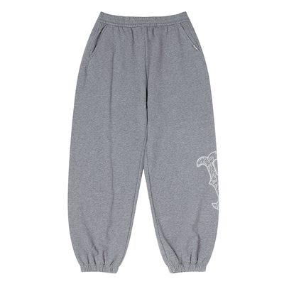 【自营】MLB长裤男裤女裤束脚针织运动裤休闲时尚训练裤3APTB1454