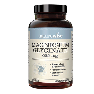 美国直邮NatureWise甘氨酸镁30粒90粒D3K2三重镁缓解情绪好睡眠