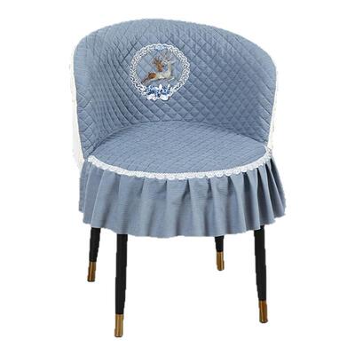 半圆形椅套接待洽谈椅专用高级感